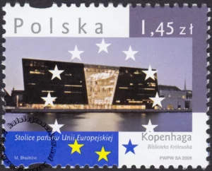 Stolice Państw Unii Europejskiej znaczek numer 4244