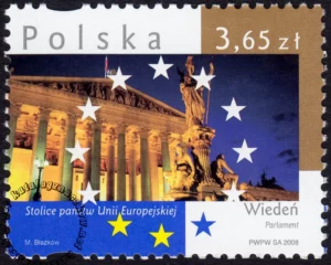 Stolice Państw Unii Europejskiej znaczek numer 4247
