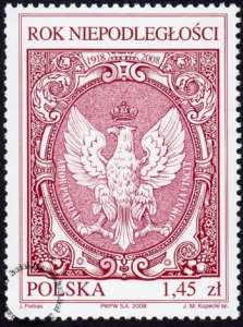 Rok Niepodległości znaczek numer 4250