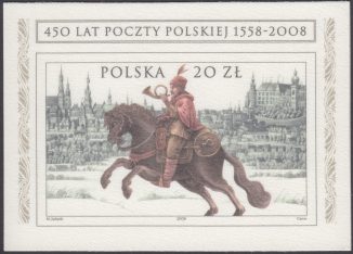450 lat Poczty Polskiej 1558-2008 - Blok 149