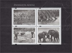 Zwierzęta Afryki ark. 4271-4274