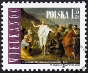 Wielkanoc znaczek numer 4267