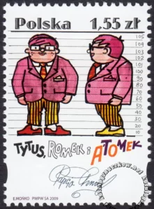 Tytus, Romek i A'Tomek znaczek numer 4279