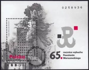 65 rocznica wybuchu Powstania Warszawskiego blok numer 154