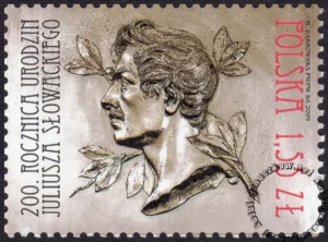 200 rocznica urodzin Juliusza Słowackiego znaczek numer 4294