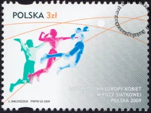 Mistrzostwa Europy Kobiet w Piłce Siatkowej Polska 2009 znaczek numer 4299