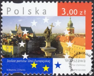 Stolice Państw Unii Europejskiej znaczek numer 4303