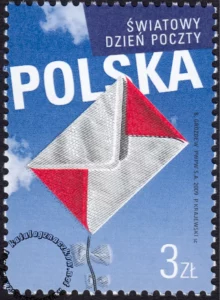 Światowy Dzień Poczty znaczek numer 4305