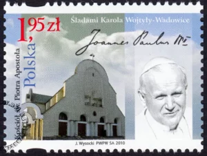 Śladami Karola Wojtyły - Wadowice znaczek numer 4334
