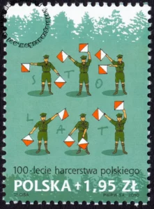 100-lecie harcerstwa polskiego znaczek numer 4340