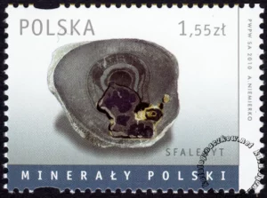 Minerały Polski znaczek numer 4342