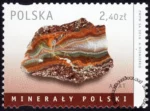Minerały Polski znaczek numer 4344