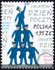 Światowy Dzień Poczty znaczek numer 4346