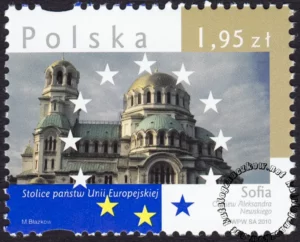 Stolice Państw Unii Europejskiej znaczek numer 4347