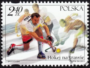 Hokej na trawie znaczek numer 4356