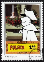 Gapiszon, Kwapiszon, Gucio i Cezar znaczek numer 4375