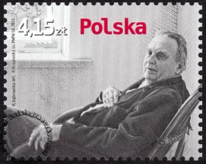 100 rocznica urodzin Czesława Miłosza znaczek numer 4377