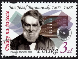 Polacy na świecie - Jan Józef Baranowski znaczek numer 4381