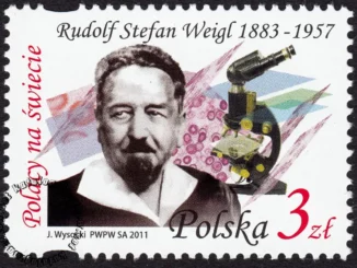 Polacy na świecie - Rudolf Stefan Weigi znaczek numer 4382