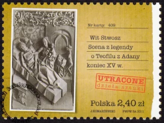 Utracone dzieła sztuki znaczek numer 4387