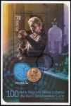 100-lecie Nagrody Nobla z chemii dla Marii Skłodowskiej-Curie blok numer 164