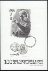 100-lecie Nagrody Nobla z chemii dla Marii Skłodowskiej-Curie blok numer 164C