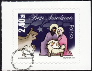 Boże Narodzenie znaczek numer 4393