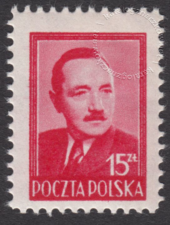 Bolesław Bierut znaczek nr 475