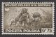 Zniszczenia dokonane przez Niemców w Polsce. Wojsko polskie w Wielkiej Brytanii - znaczek nr E338