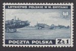 Zniszczenia dokonane przez Niemców w Polsce. Wojsko polskie w Wielkiej Brytanii - znaczek nr G338