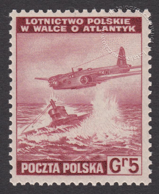 Polskie siły zbrojne w walce z Niemcami znaczek nr I338