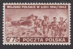 Polskie siły zbrojne w walce z Niemcami - znaczek nr Ł338