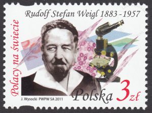 Polacy na świecie - Rudolf Stefan Weigi - znaczek nr 4382