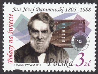 Polacy na świecie - Jan Józef Baranowski - znaczek nr 4381