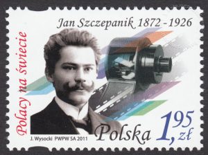 Polacy na świecie - Jan Szczepanik - znaczek nr 4380