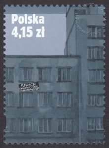 30. rocznica strajku w Wyższej Oficerskiej Szkole Pożarniczej w Warszawie - znaczek nr 4394