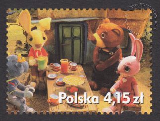 Polski film animowany - znaczek nr 4417