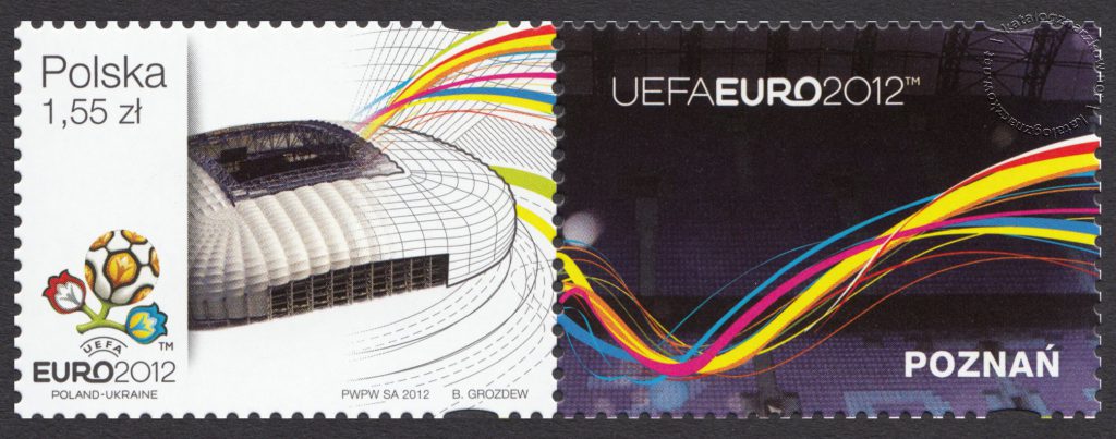 UEFA EURO 2012 - znaczek nr 4418