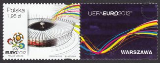 UEFA EURO 2012 - znaczek nr 4419