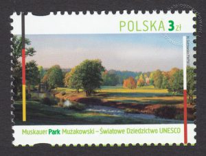 Park Mużakowski - Muskauer Park - znaczek nr 4423