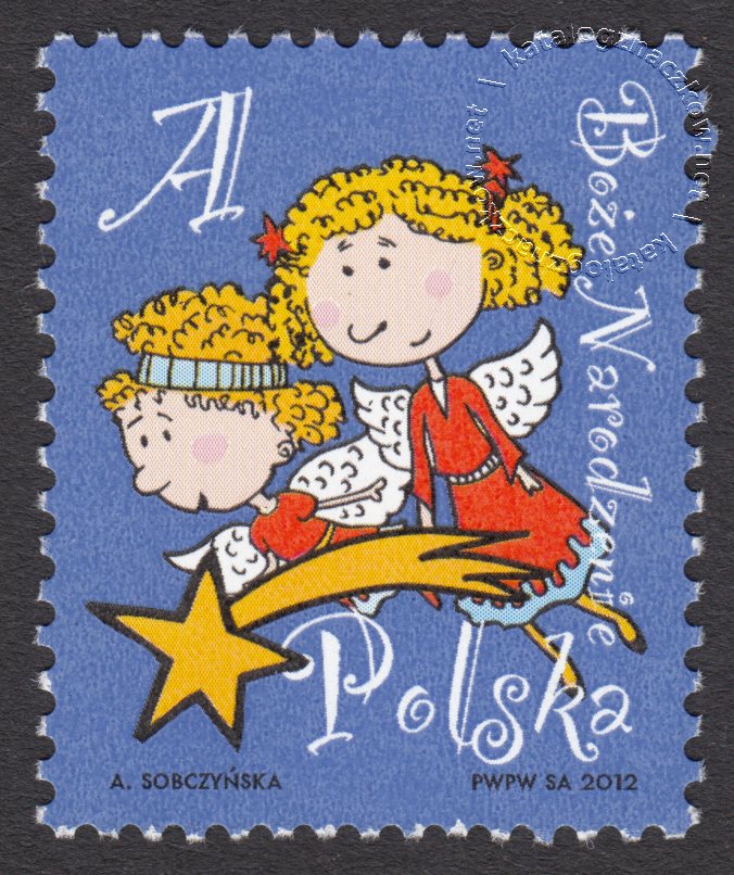 Boże Narodzenie - znaczek nr 4441