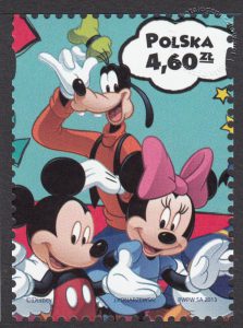 Magiczny świat Disneya - znaczek nr 4458