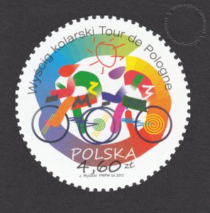 Wyścig kolarski Tour do Pologne - znaczek nr 4470