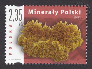 Minerały Polski - znaczek nr 4485