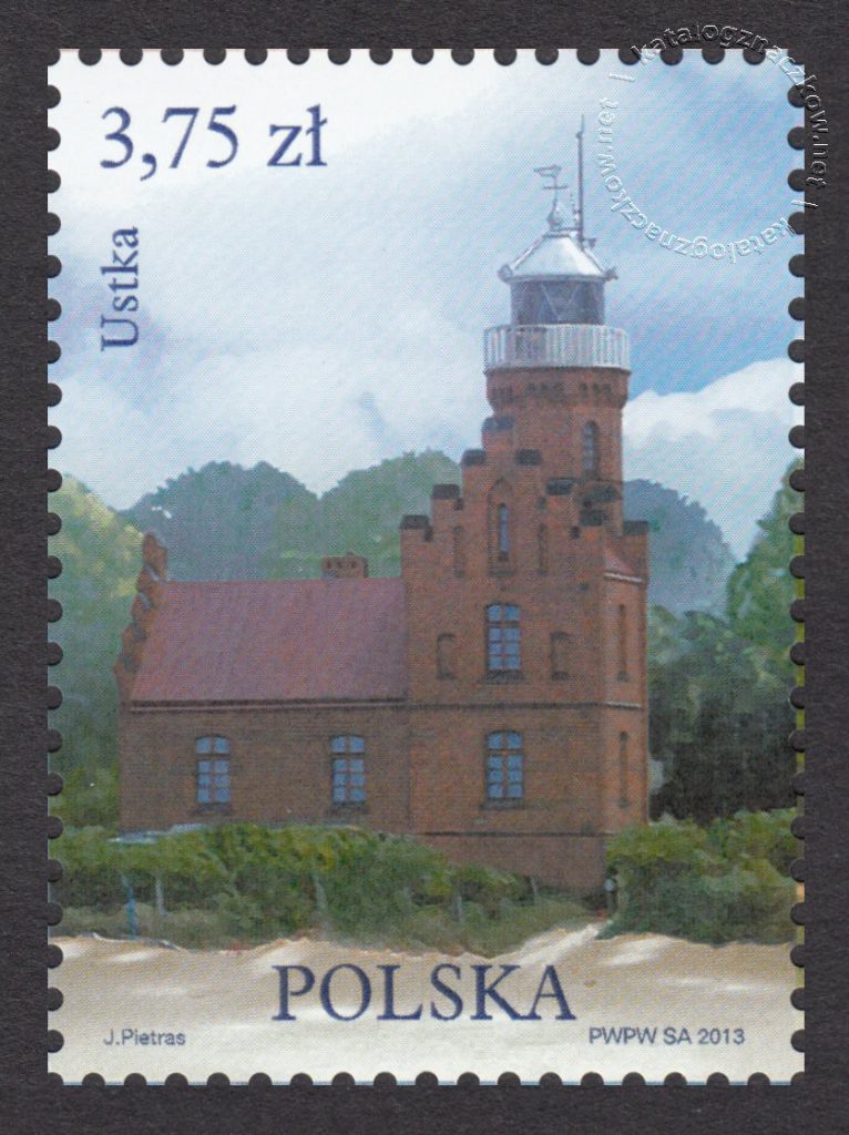 Latarnie morskie - znaczek nr 4461