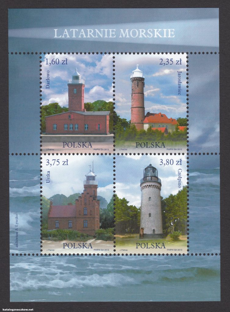 Latarnie morskie - ark. 4459-4462