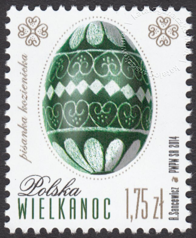 Znaczek obiegowy Wielkanoc - znaczek nr 4512