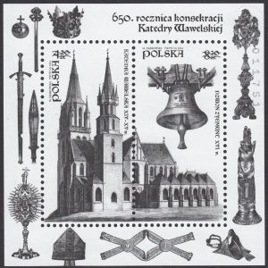 650 rocznica konsekracji Katedry Wawelskiej - Blok 177C