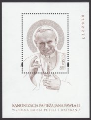 Kanonizacja Papieża Jana Pawła II - Blok 178