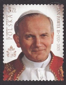 Kanonizacja Papieża Jana Pawła II i Jana XXIII - znaczek nr 4519